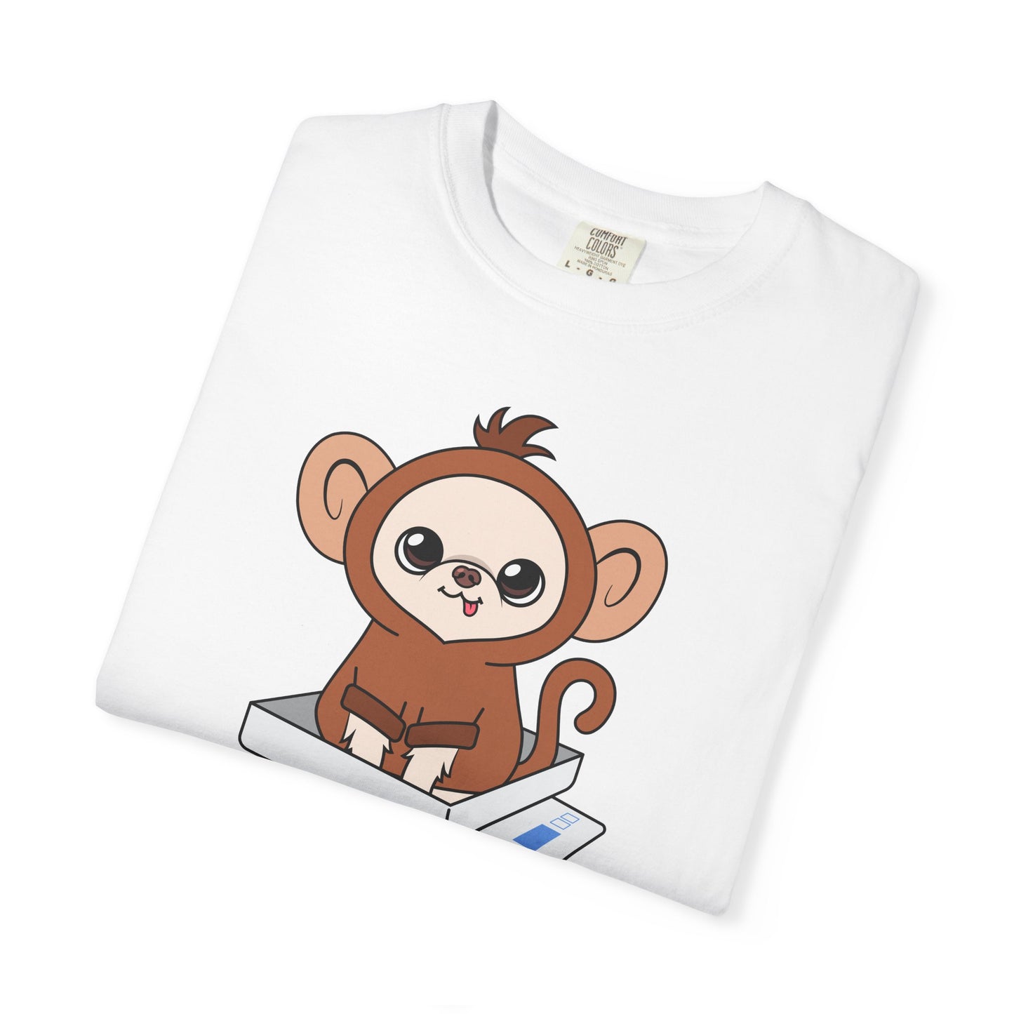 Chunky Monkey Weigh-In Moment Unisex Garment-Dyed T-Shirt