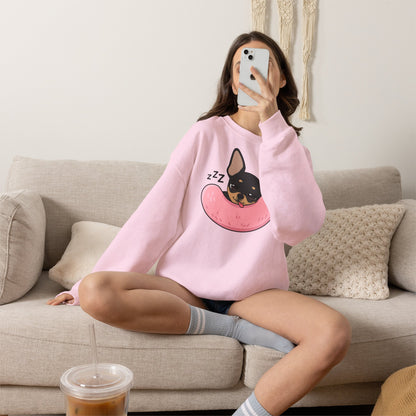 Sleepy Nap Time Maya Unisex Crewneck Sweatshirt – Safe, Soft Rest