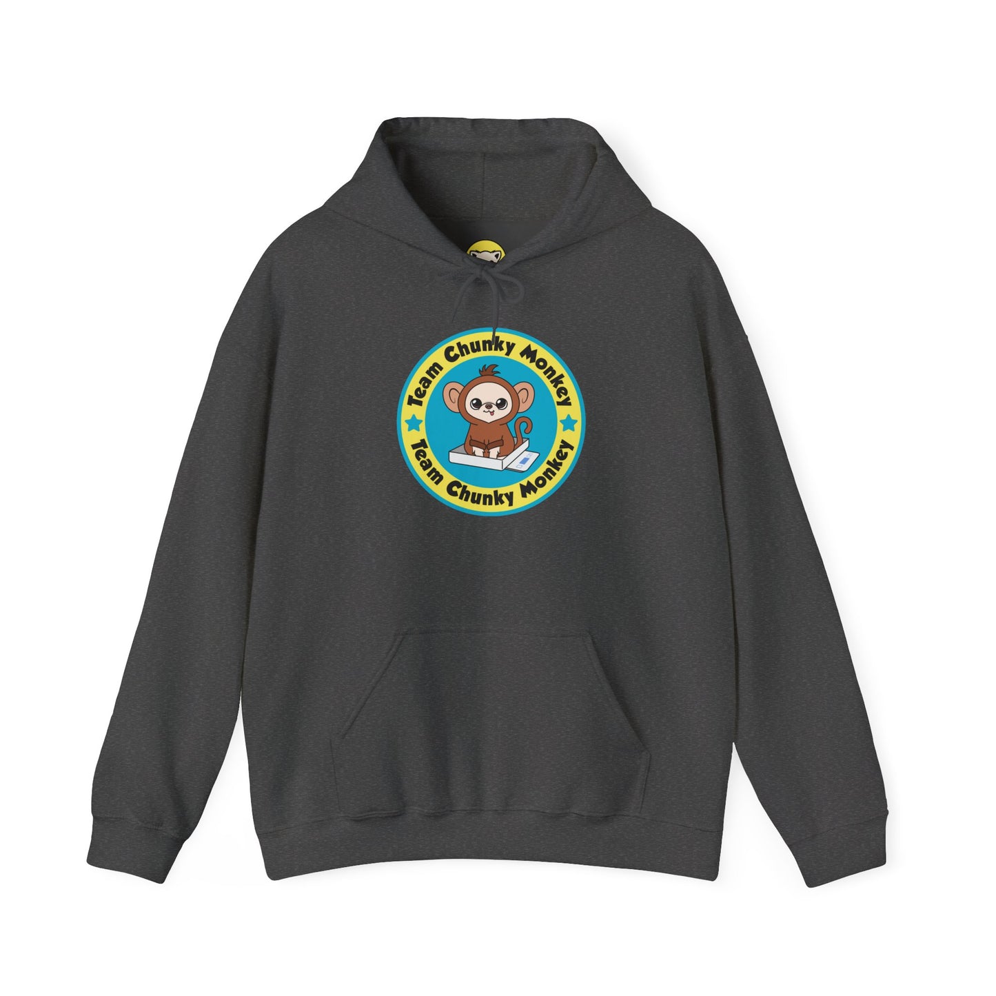 Team Chunky Monkey Badge Hoodie – Playful Spirit & Cozy Strength