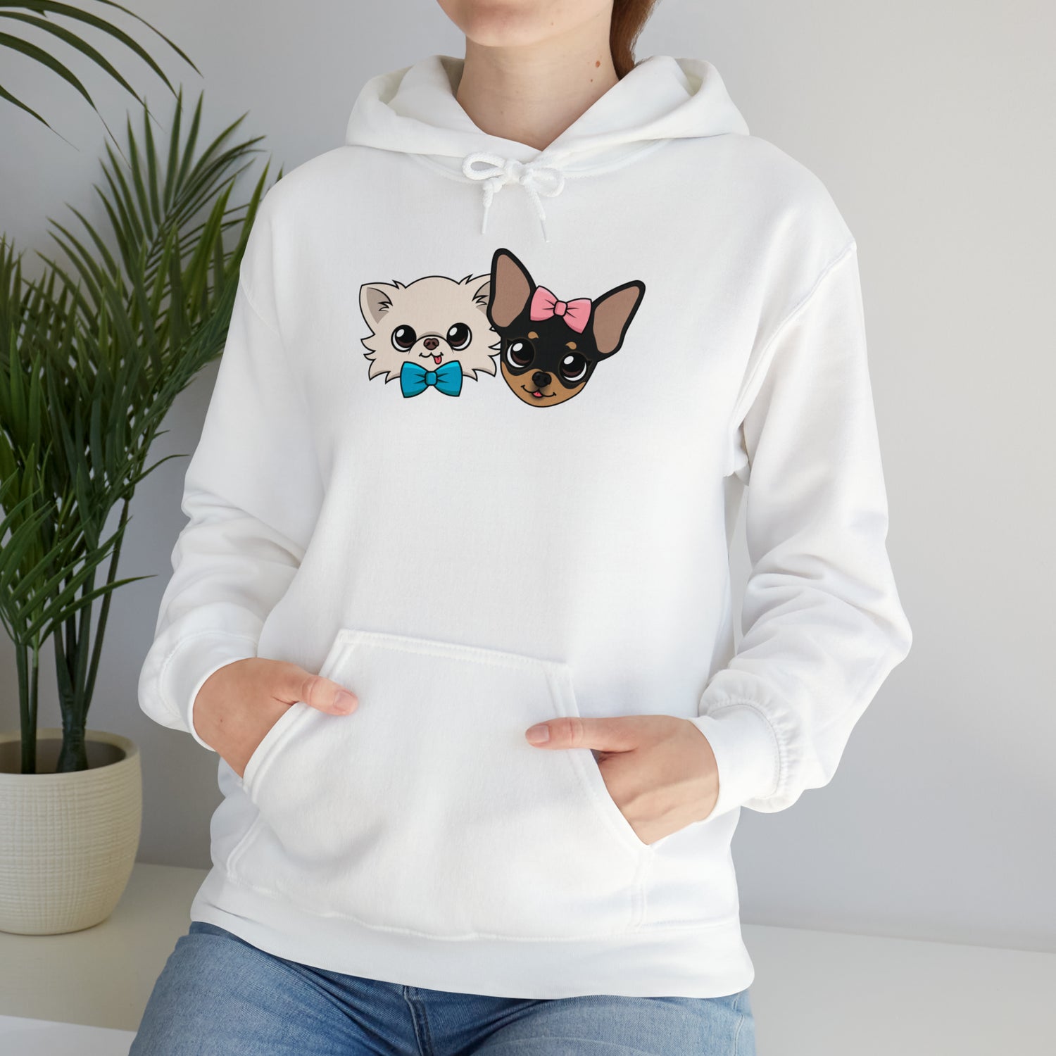 Cedric & Maya Hoodie - Tiny Chihuahua Shop