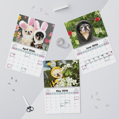 Calendar - Tiny Chihuahua Cedric & Maya 2026