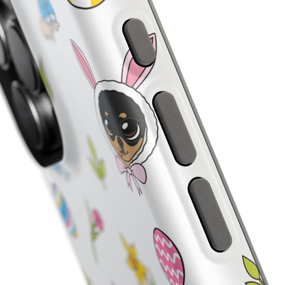 Cedric & Maya Easter Pattern Magnetic Tough Phone Case