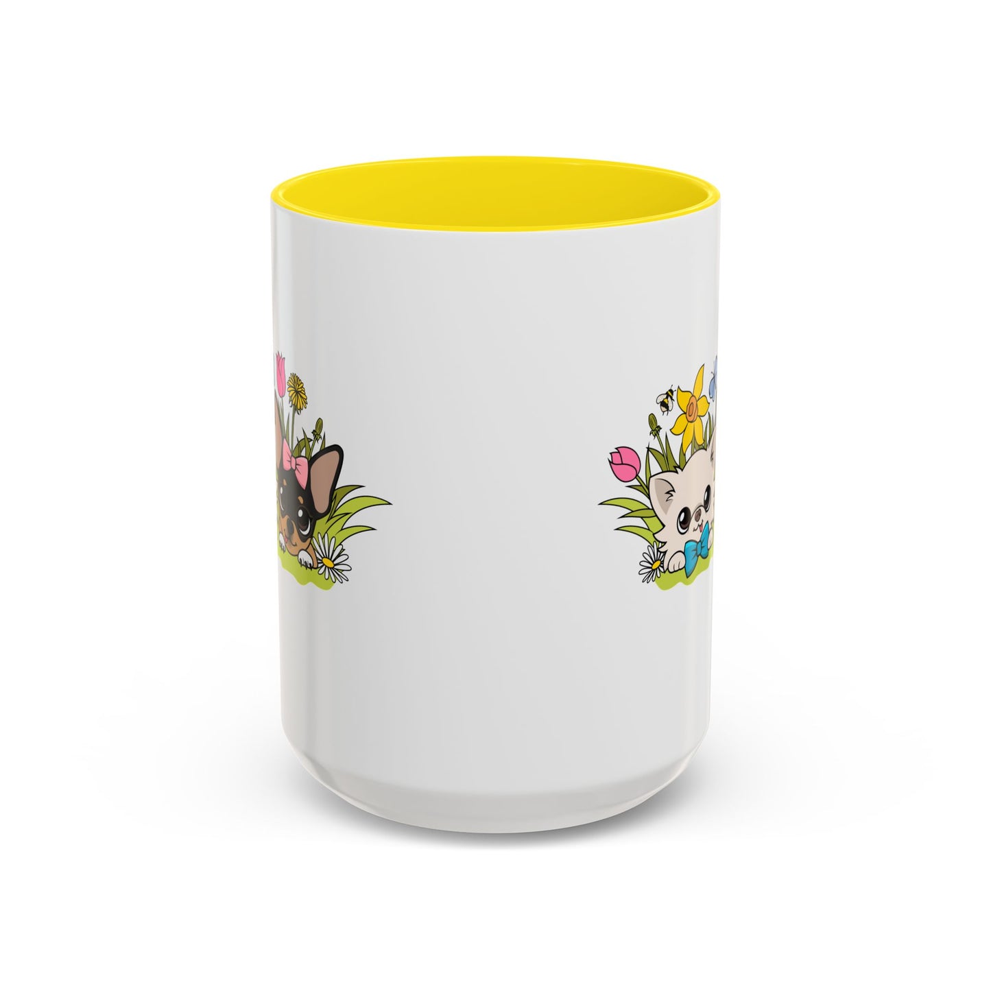 Cedric and Maya's Spring Garden Tour Accent Coffee Mug