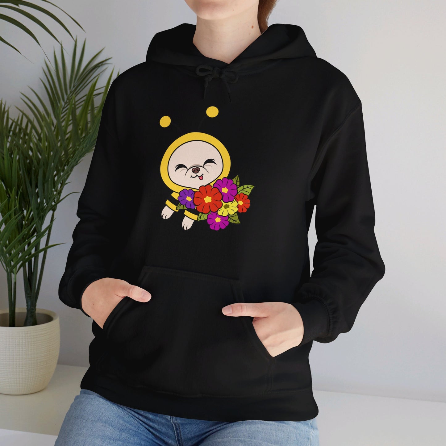 Sudadera con capucha con clasificación de flores de Beedric