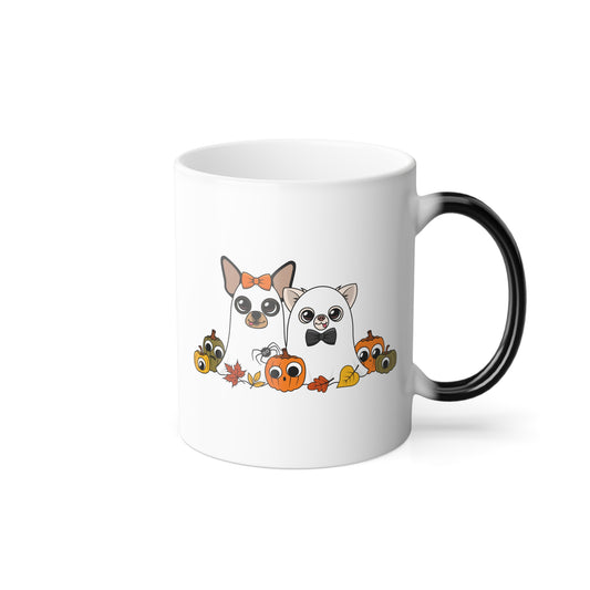 🎃 Ghost Chis Spooky Mug – Magic with Every Sip! 👻