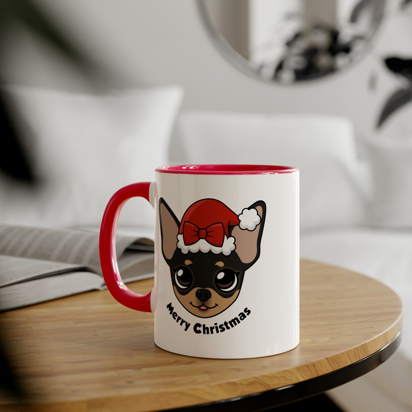 Maya's Merry Christmas Mug - Tiny Chihuahua Shop