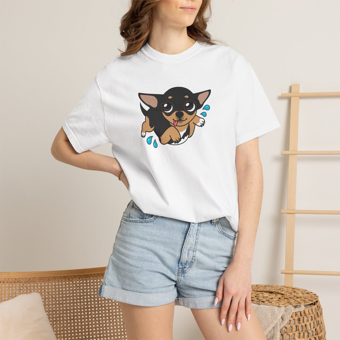 Air Swimming Maya Unisex Garment-Dyed T-Shirt – Gentle Breezes