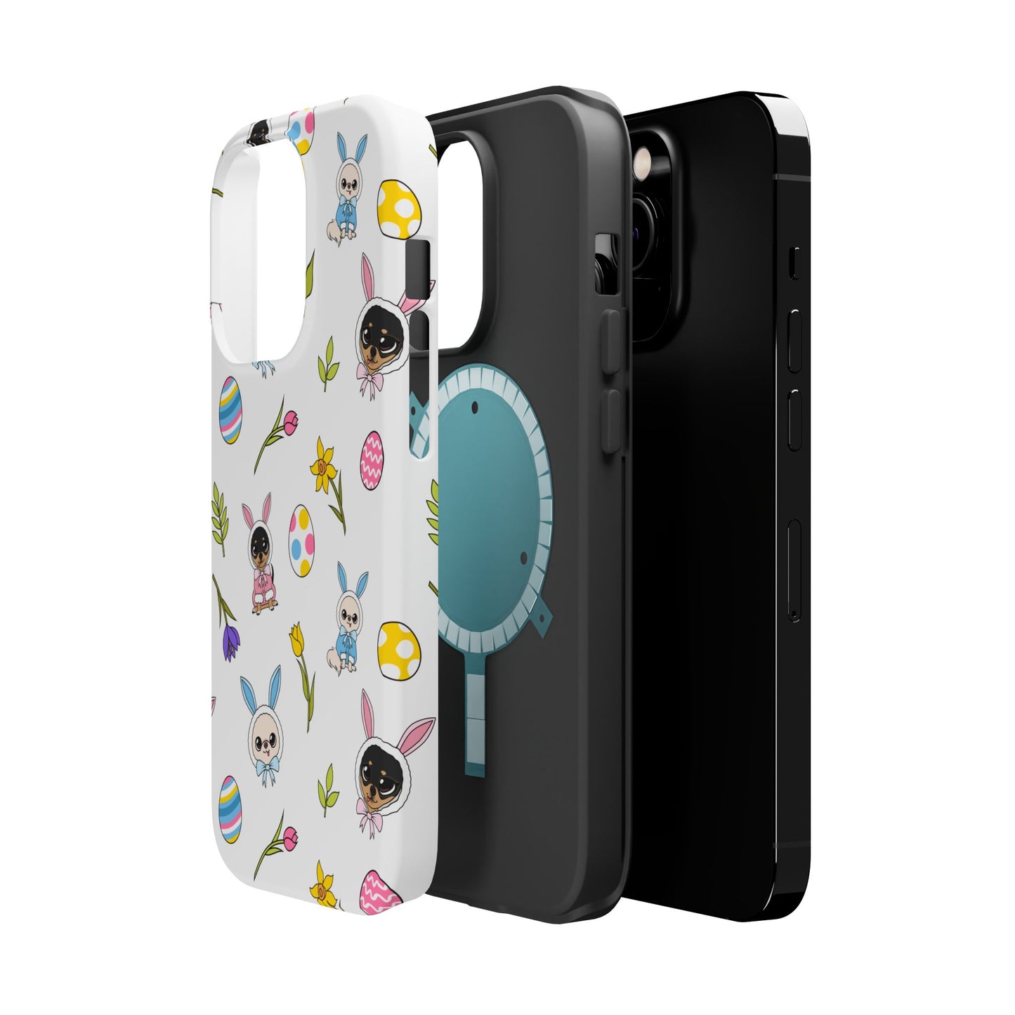 Cedric & Maya Easter Pattern Magnetic Tough Phone Case