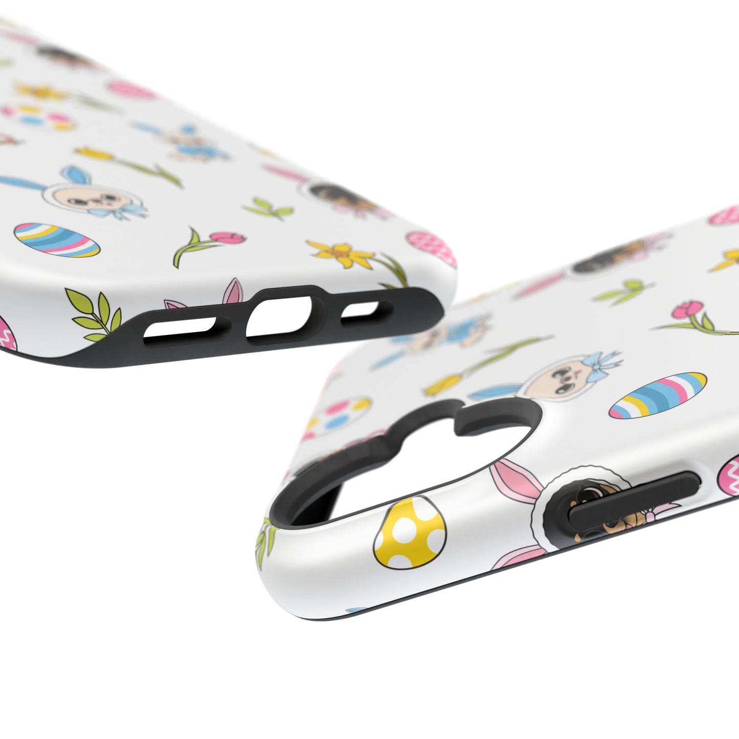 Cedric & Maya Easter Pattern Magnetic Tough Phone Case