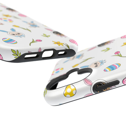 Cedric & Maya Easter Pattern Magnetic Tough Phone Case