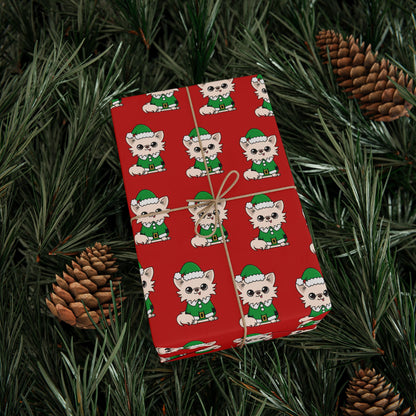 Elf Cedric's Festive Wrapping Paper