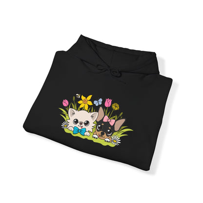 Cedric and Maya Spring Garden Tour Hoodie