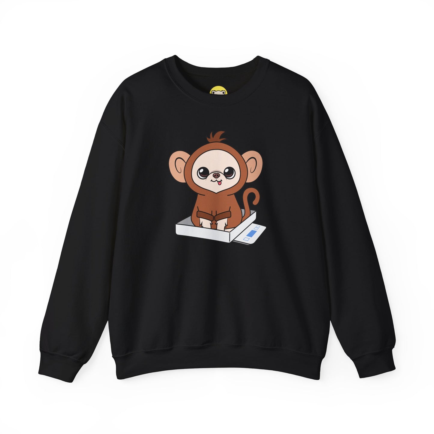 Chunky Monkey Weigh-In Moment Unisex Crewneck Sweatshirt