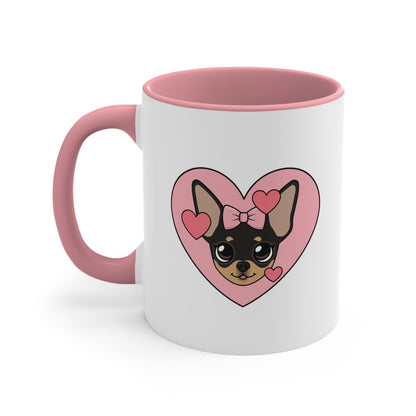 Maya's Happy Heart Mug - Tiny Chihuahua Shop