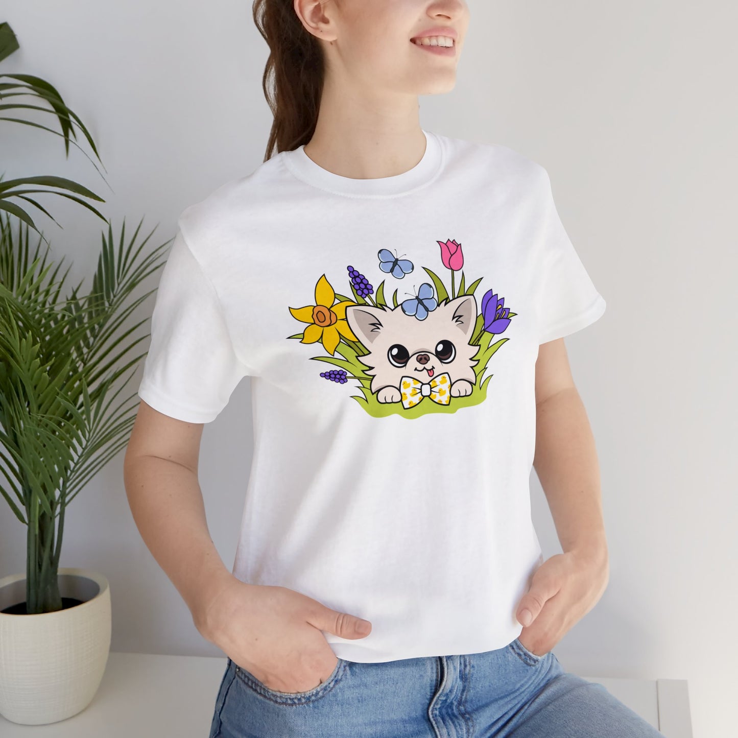 Springtime Cedric's Unisex Tee - Tiny Chihuahua Shop