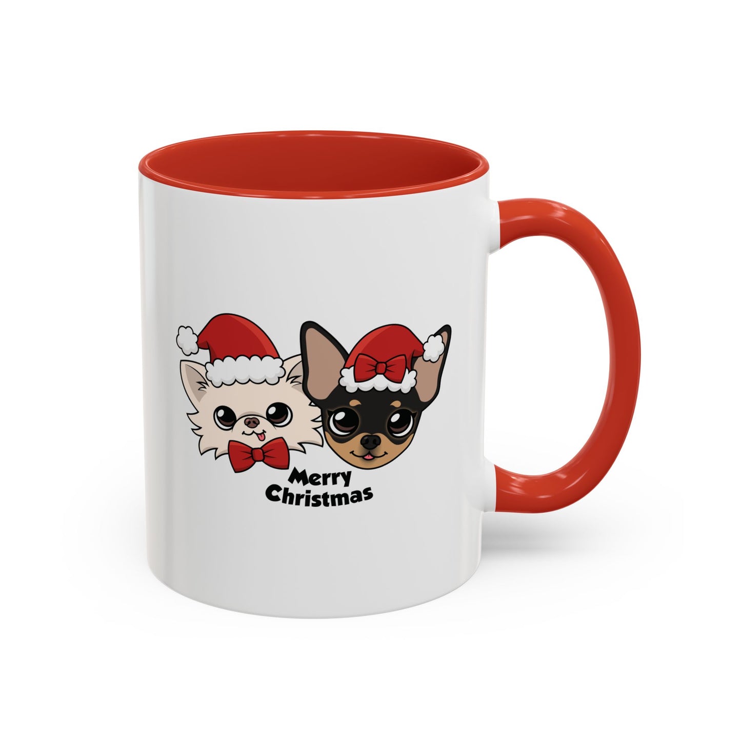 Taza Feliz Navidad de Cedric y Maya