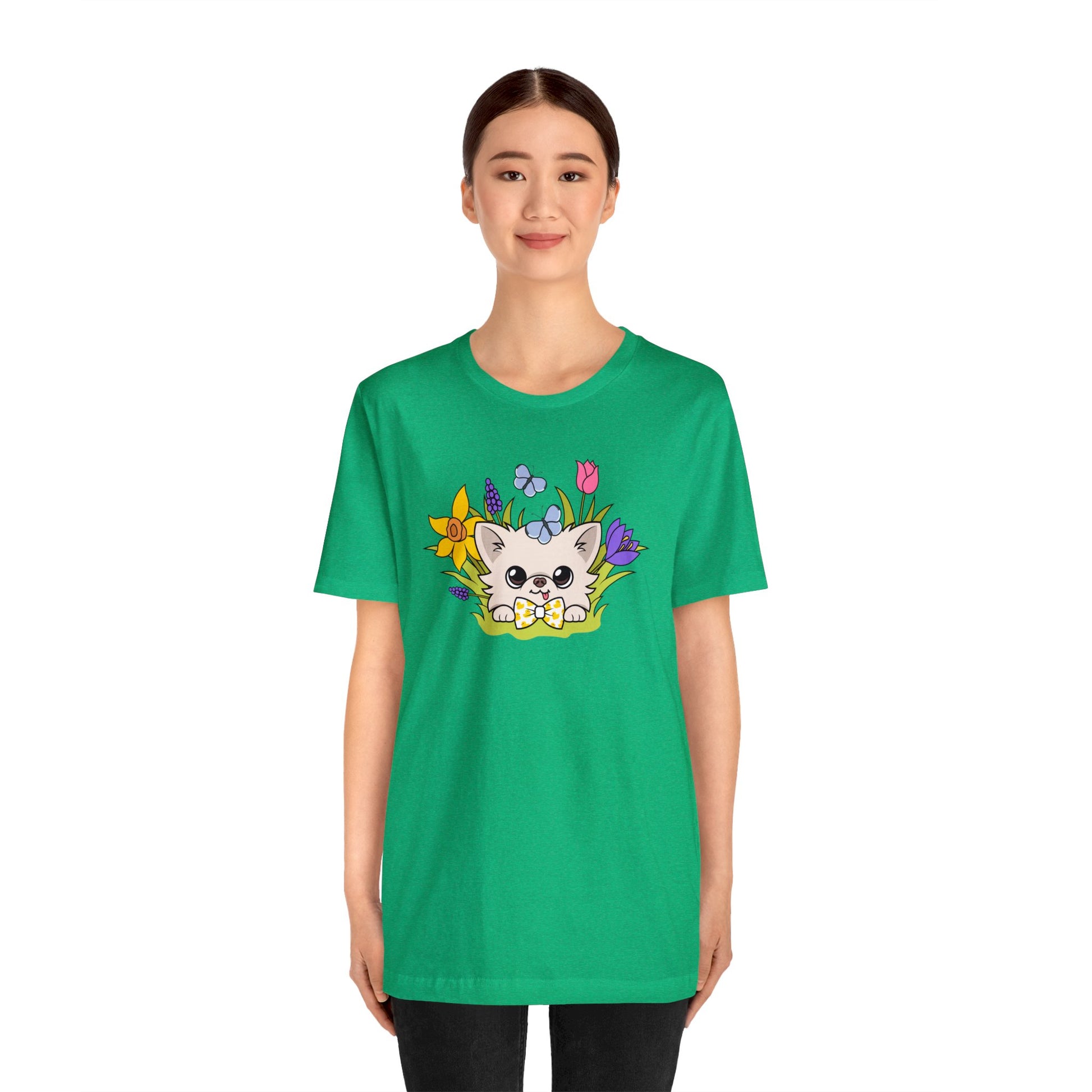 Springtime Cedric's Unisex Tee - Tiny Chihuahua Shop