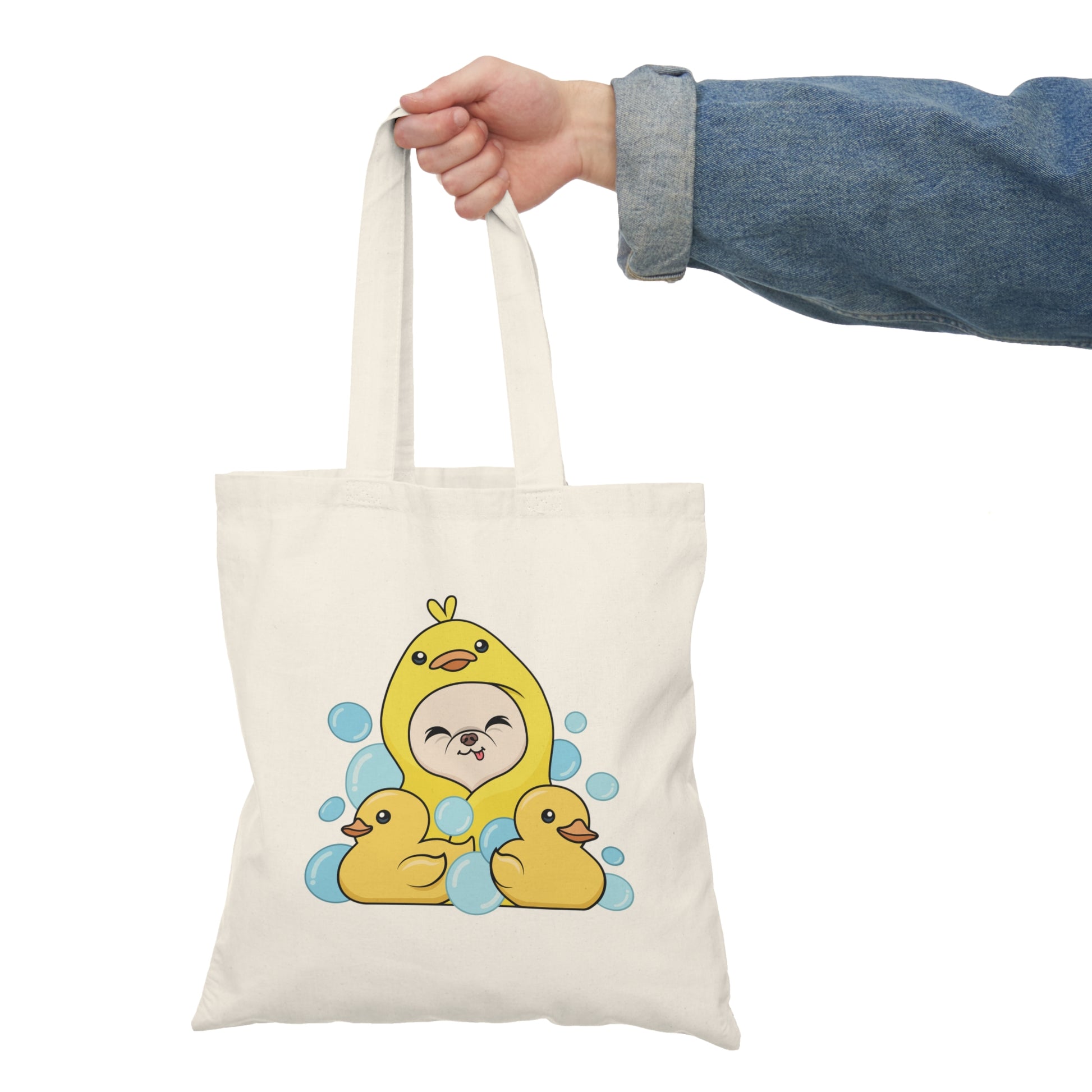 Ducky Cedric Cotton Tote - Tiny Chihuahua Shop