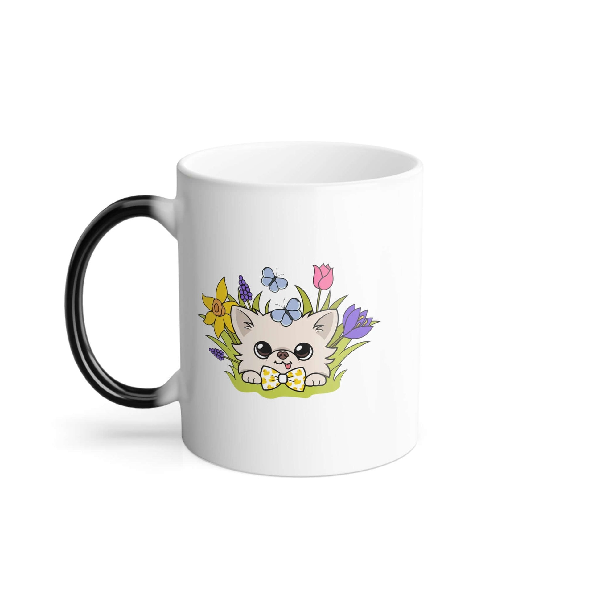 Springtime Cedric's Color Morphing Mug - Tiny Chihuahua Shop