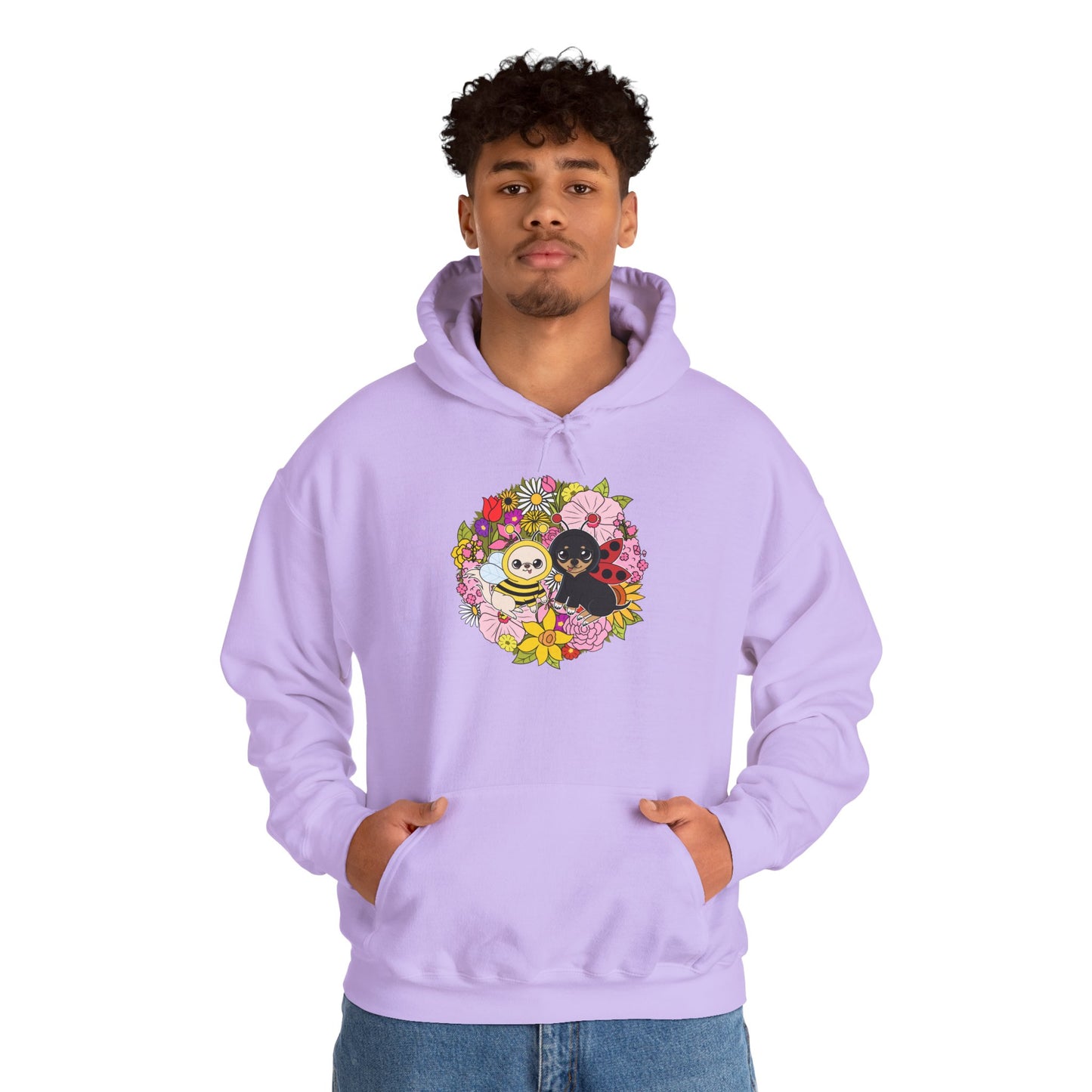 Blooming Garden Bug‑Chis Hoodie