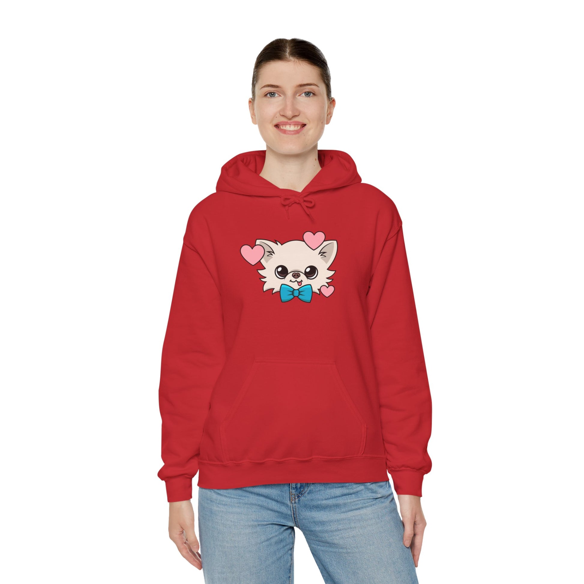 Cedric's Warm Love Smile Unisex Hoodie - Tiny Chihuahua Shop