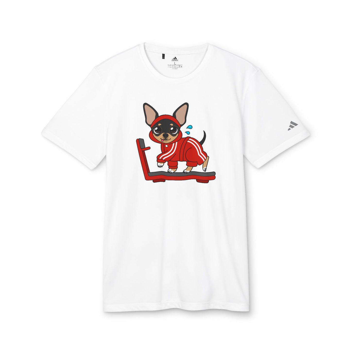 Team Skinny Maya Treadmill adidas® Unisex Sport T-Shirt – Tiny Steps