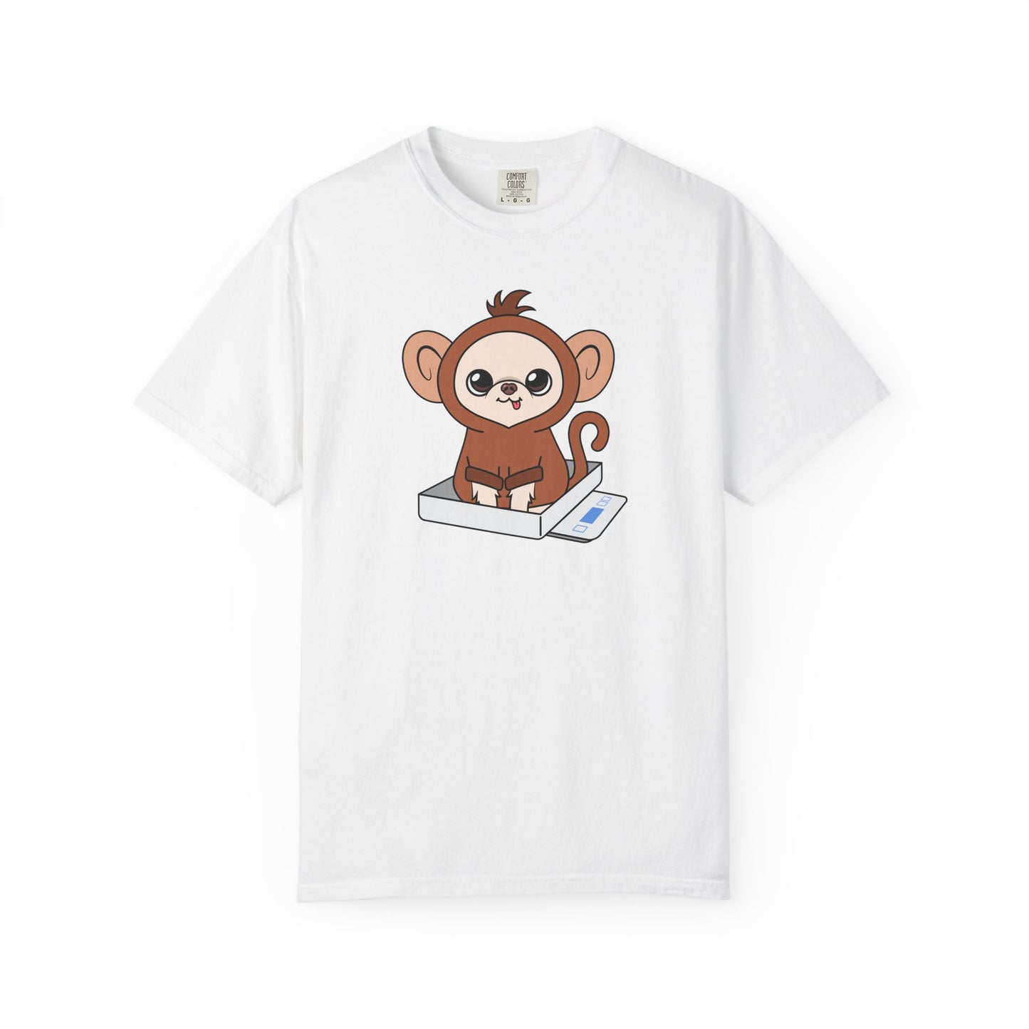 Chunky Monkey Weigh-In Moment Unisex Garment-Dyed T-Shirt