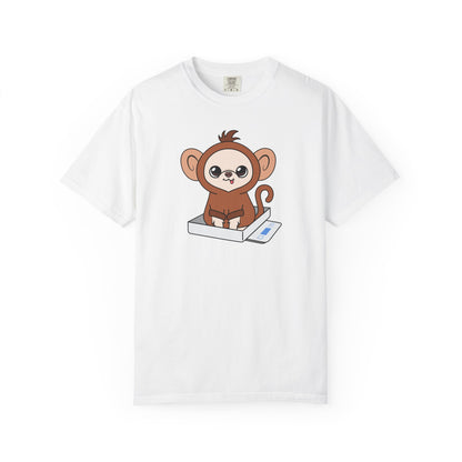 Chunky Monkey Weigh-In Moment Unisex Garment-Dyed T-Shirt