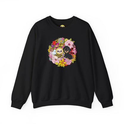 Blooming Garden Bug‑Chis Sweatshirt