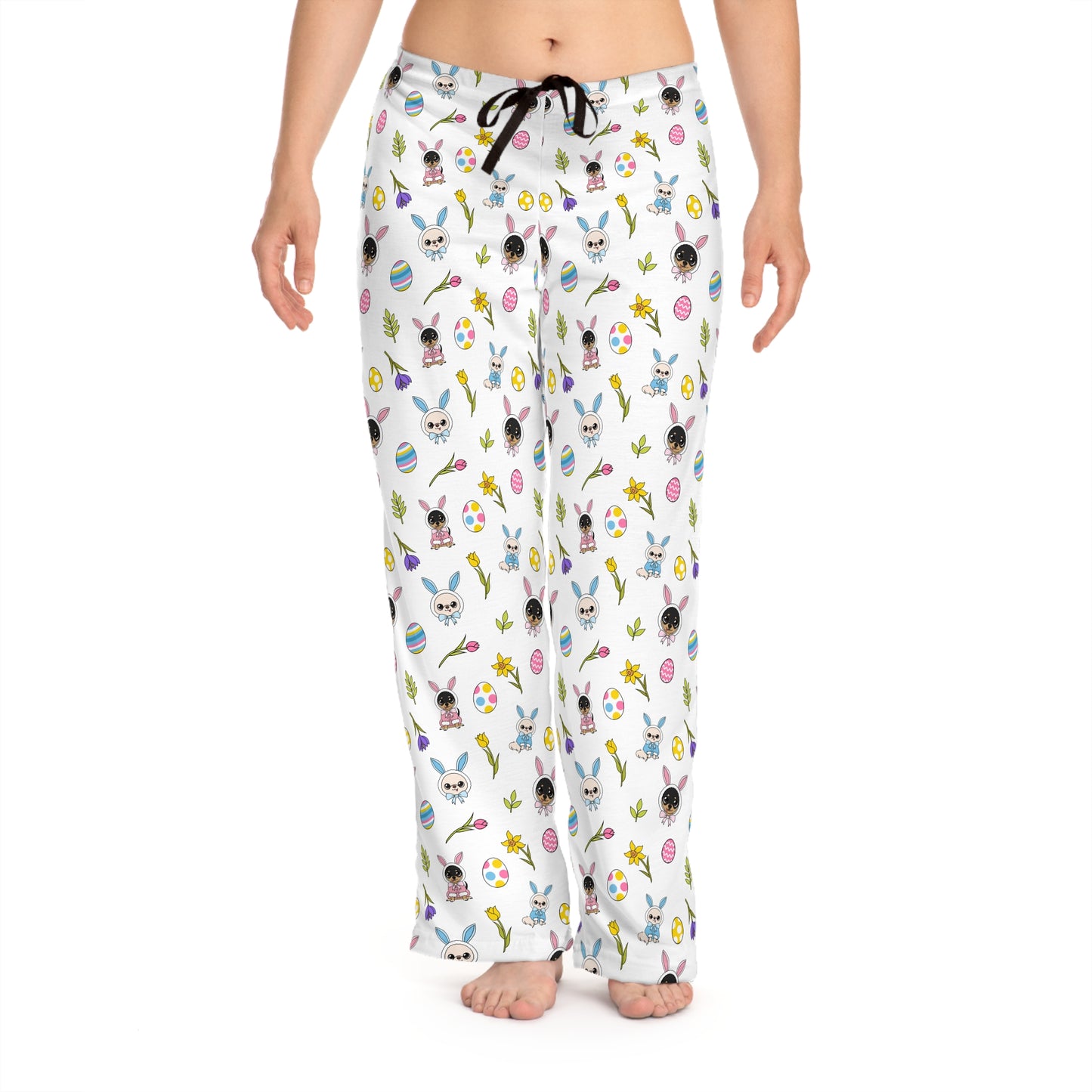 Cedric & Maya Easter Pattern Women’s Pajama Pants – Cozy Wander