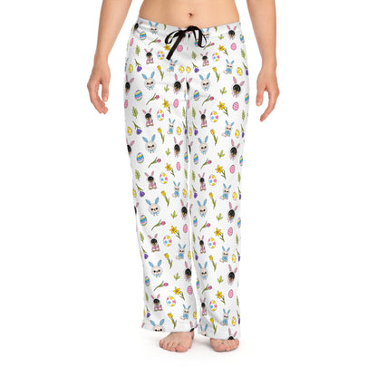 Cedric & Maya Easter Pattern Women’s Pajama Pants – Cozy Wander