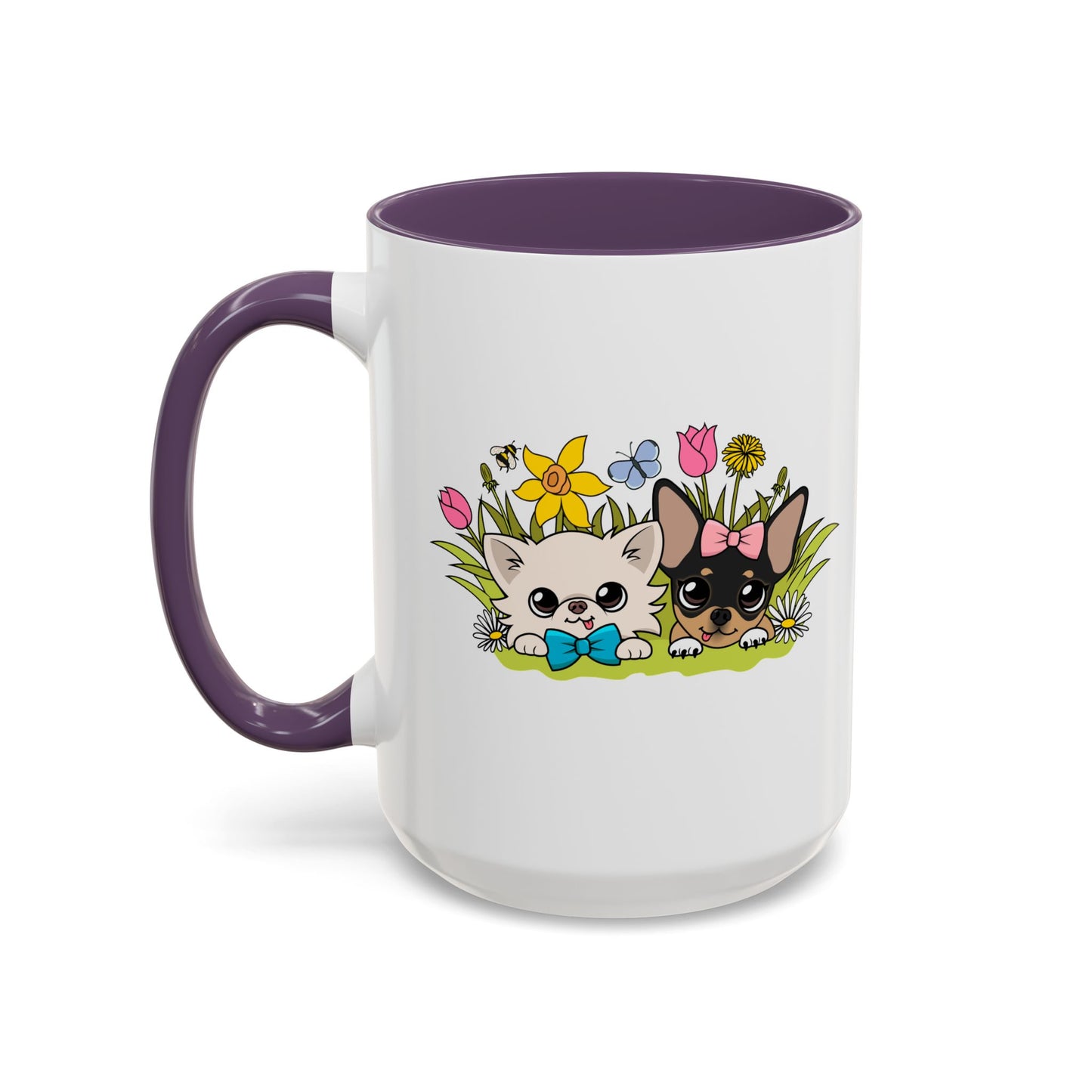 Cedric and Maya's Spring Garden Tour Accent Coffee Mug
