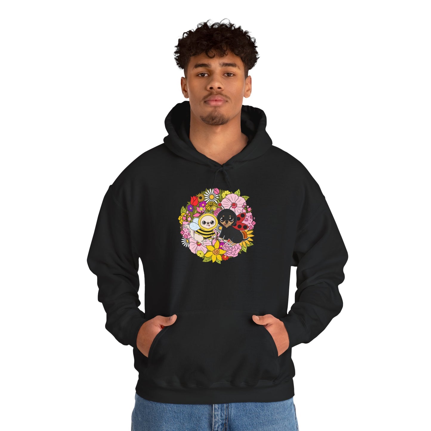 Blooming Garden Bug‑Chis Hoodie
