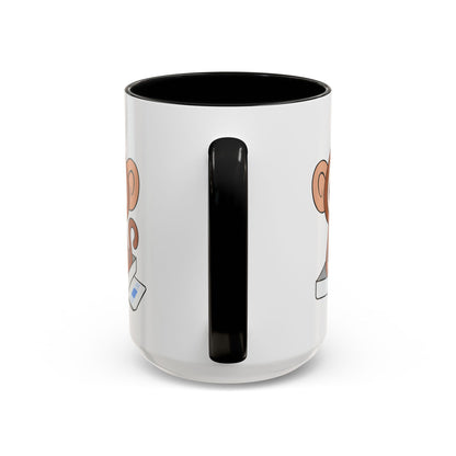 Chunky Monkey Weigh-In Moment Accent Coffee Mug