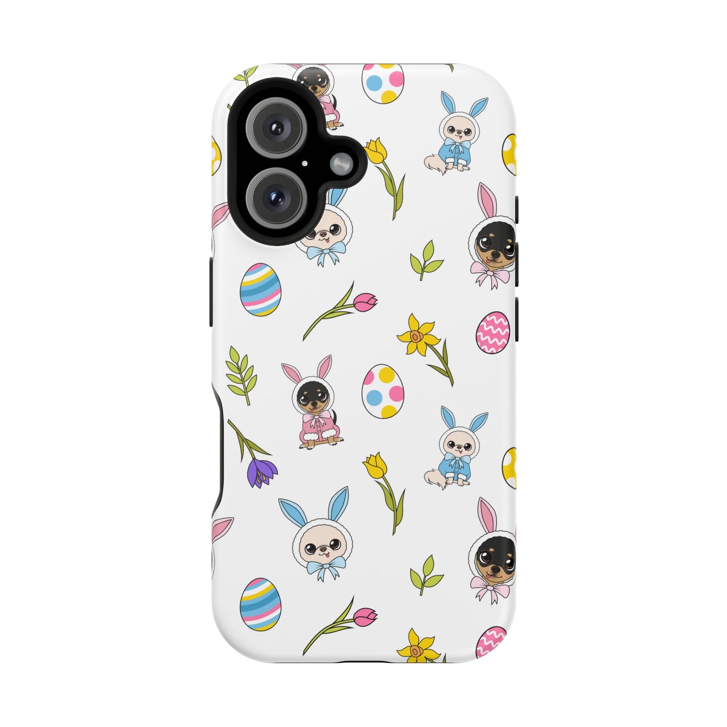 Cedric & Maya Easter Pattern Magnetic Tough Phone Case