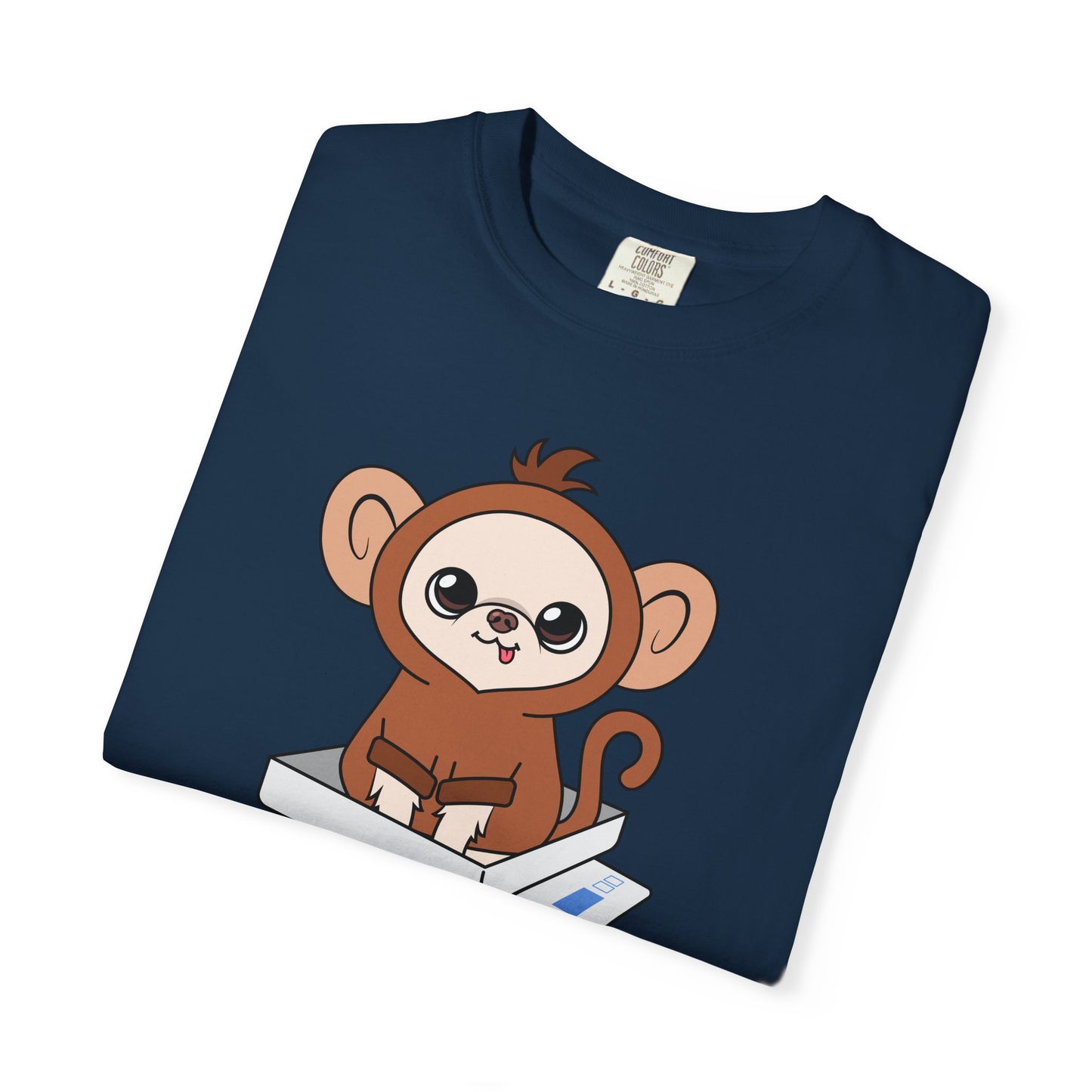 Chunky Monkey Weigh-In Moment Unisex Garment-Dyed T-Shirt