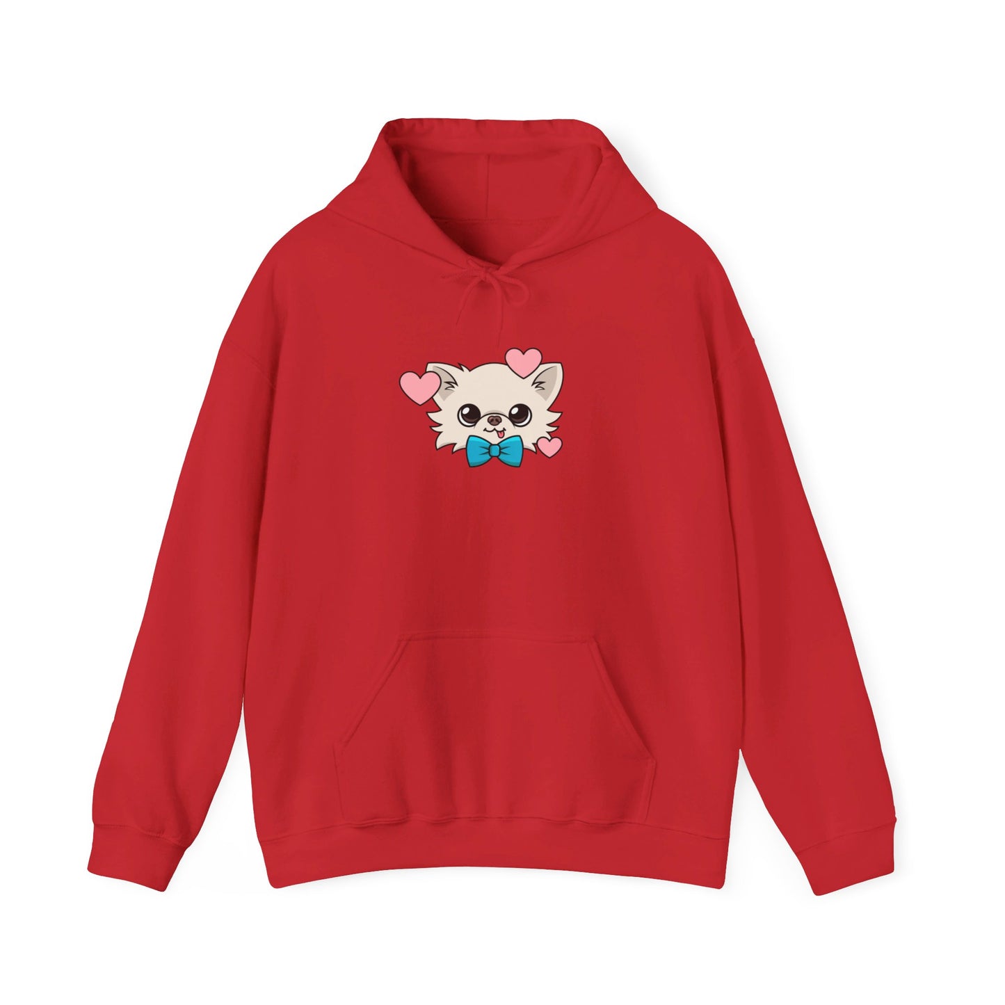 Sudadera con capucha unisex Warm Love Smile de Cedric