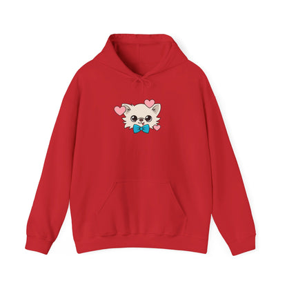 Sudadera con capucha unisex Warm Love Smile de Cedric