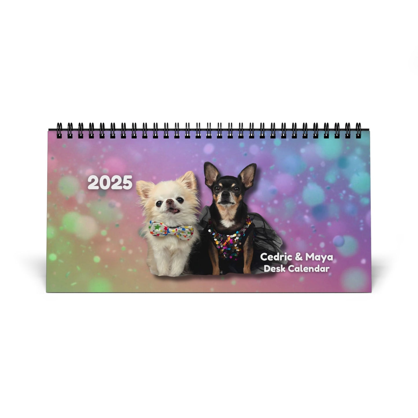 Cedric & Maya Calendar 2025 - Desktop Edition