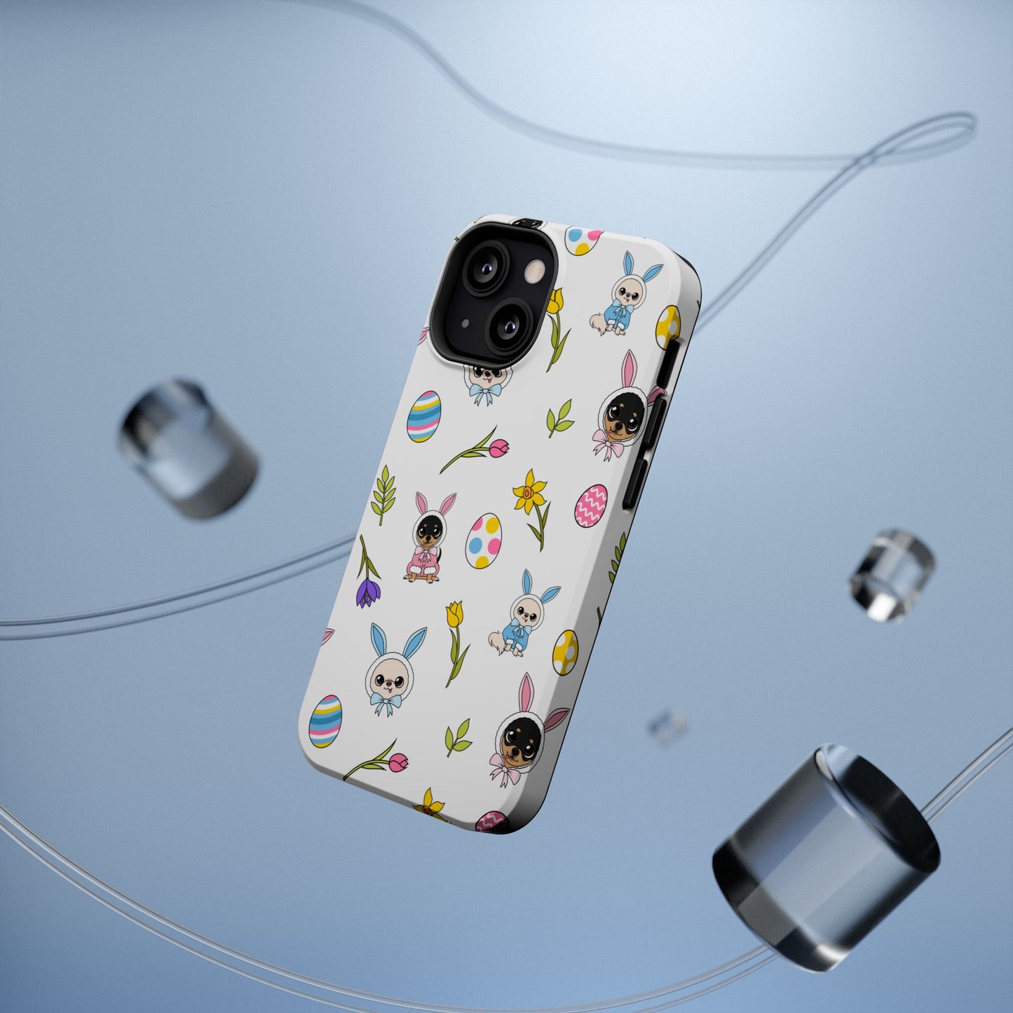 Cedric & Maya Easter Pattern Magnetic Tough Phone Case