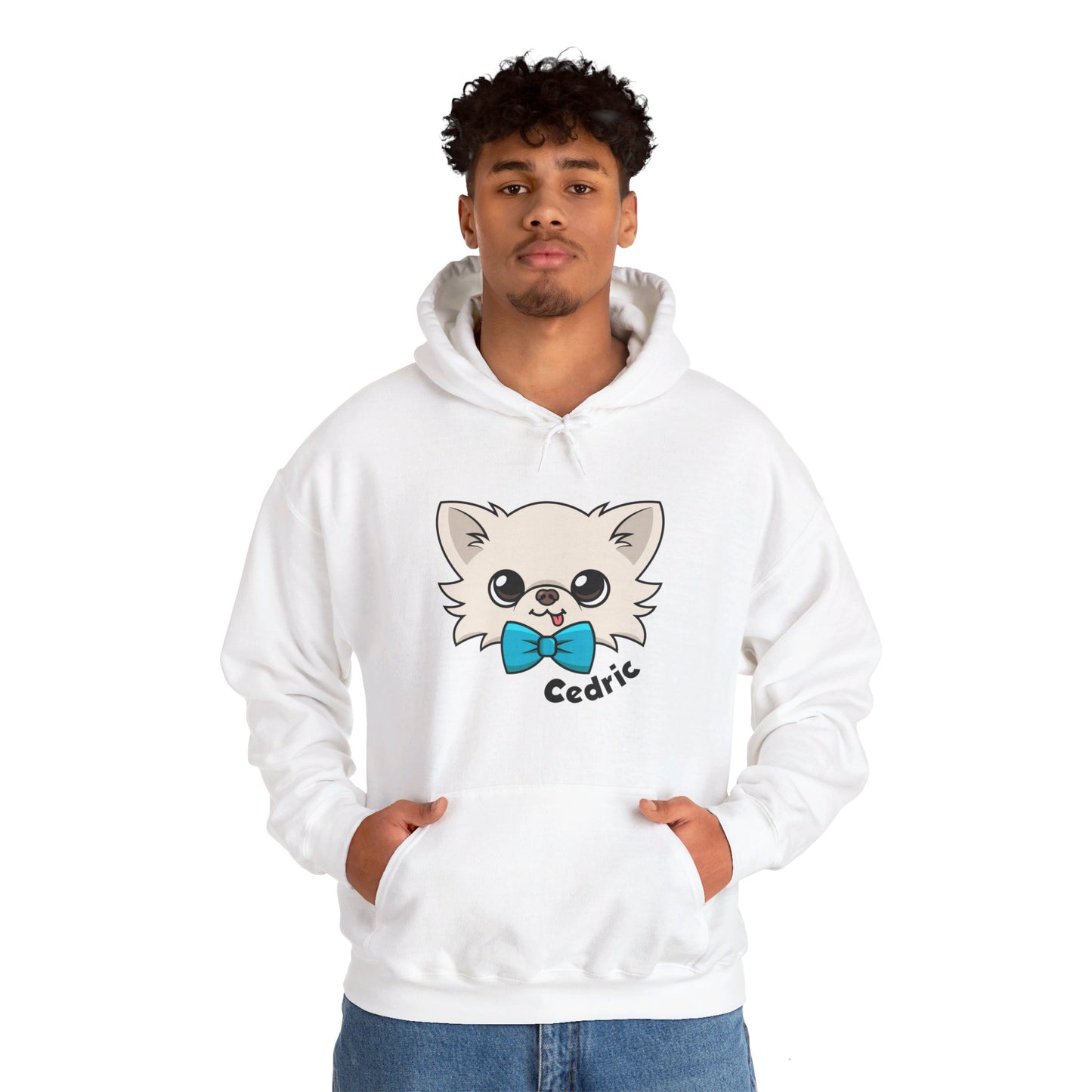 Sudadera con capucha clásica de Tiny Chihuahua Cedric