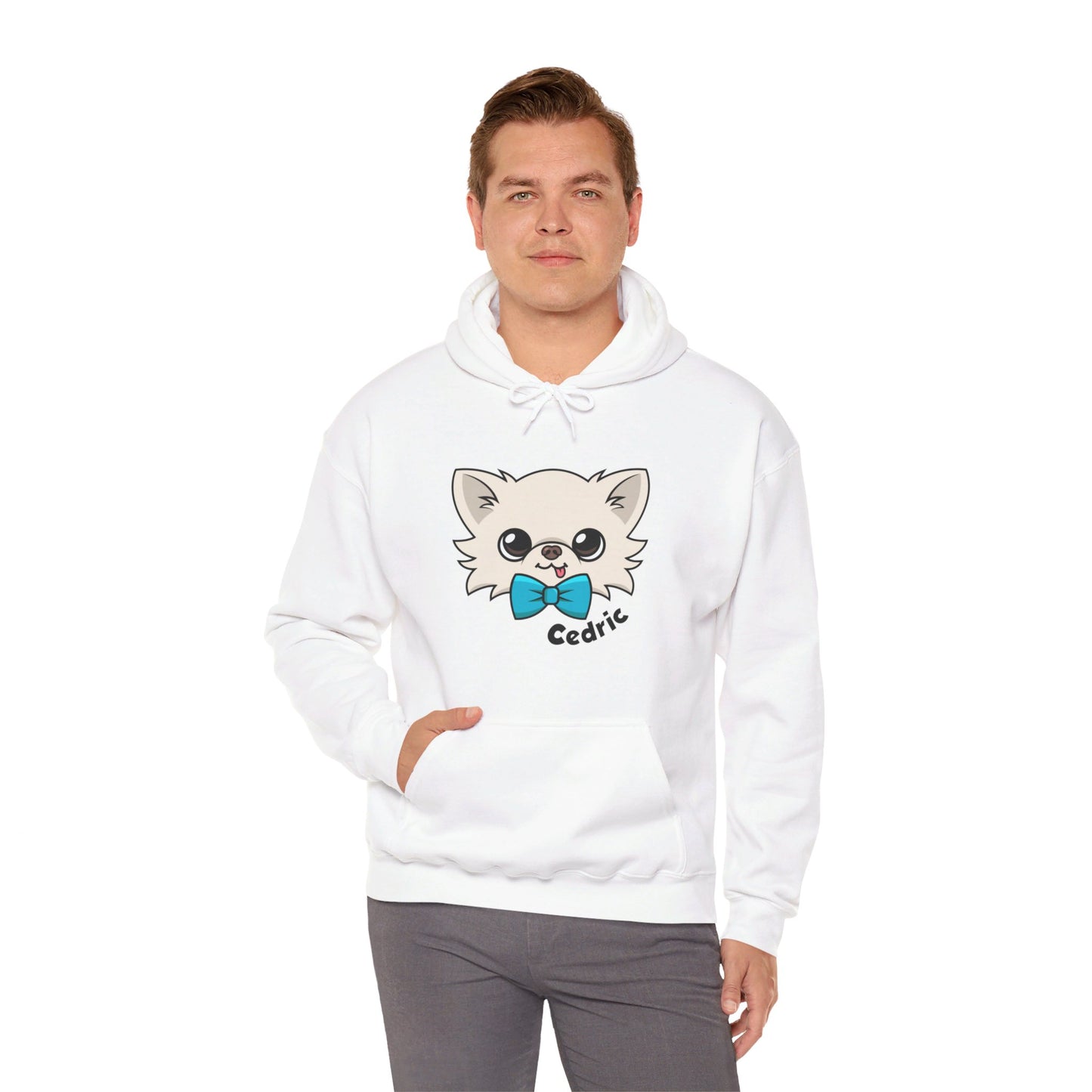 Sudadera con capucha clásica de Tiny Chihuahua Cedric