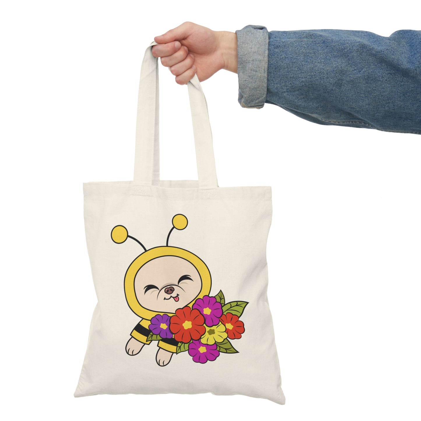 Beedric's Flower Rating Cotton Tote - Tiny Chihuahua Shop