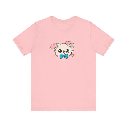 Camiseta de manga corta unisex Love Smile de Cedric