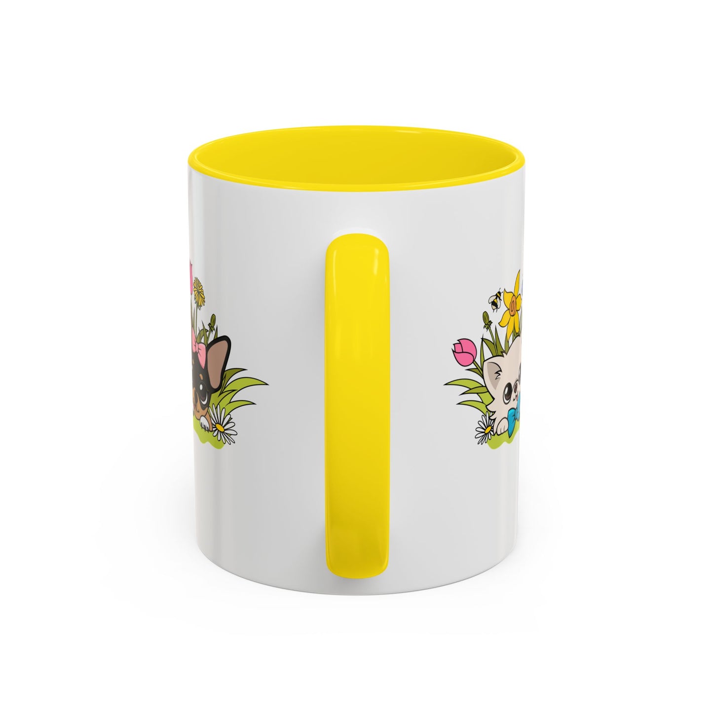 Cedric and Maya's Spring Garden Tour Accent Coffee Mug