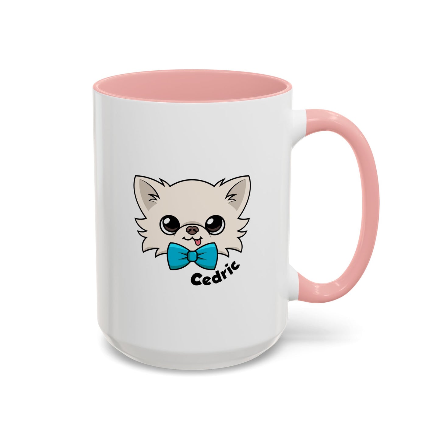 Taza clásica de la mañana de Cedric, pequeño chihuahua 