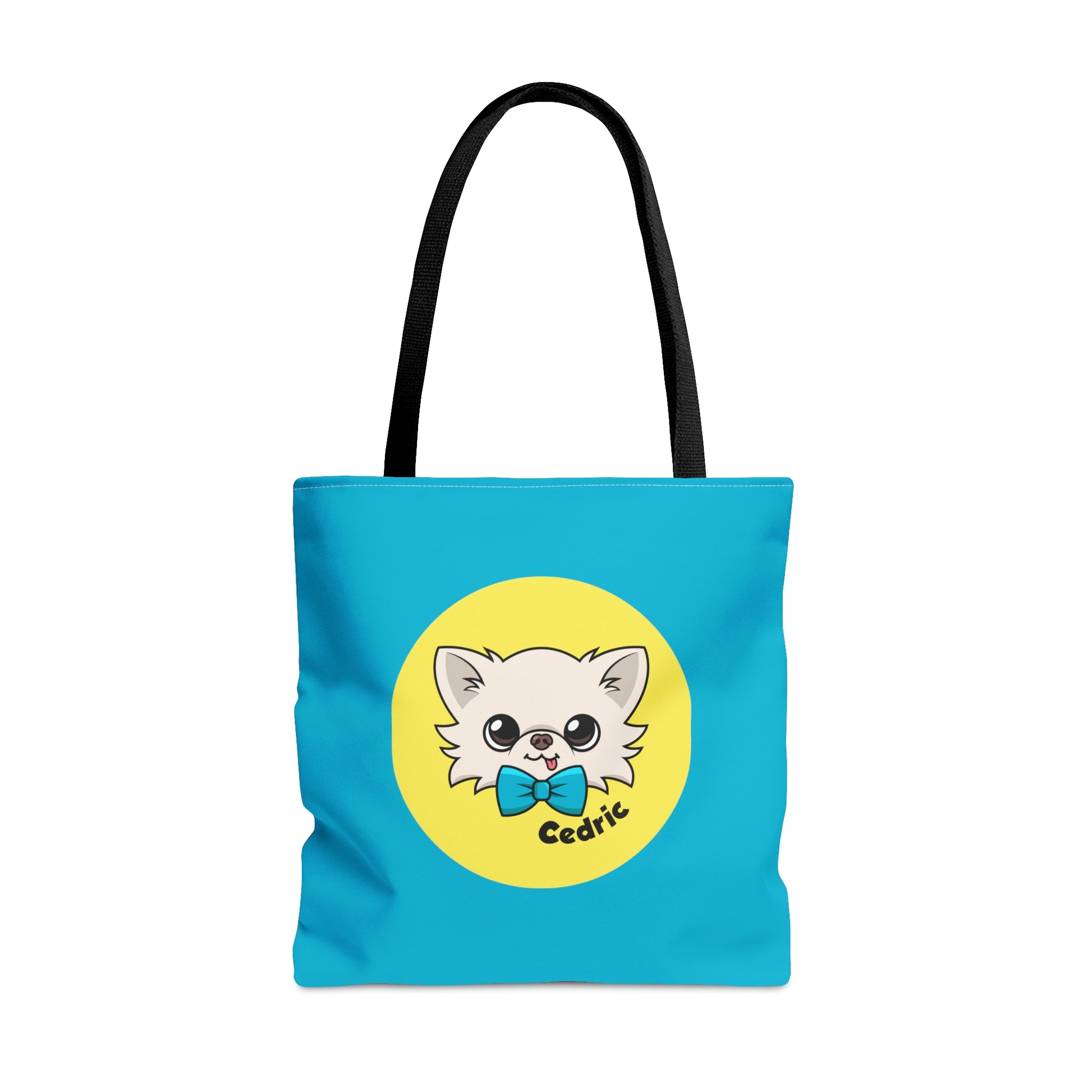 Tiny Chihuahua Cedric's Trendy Tote - Blue Edition - Tiny Chihuahua Shop