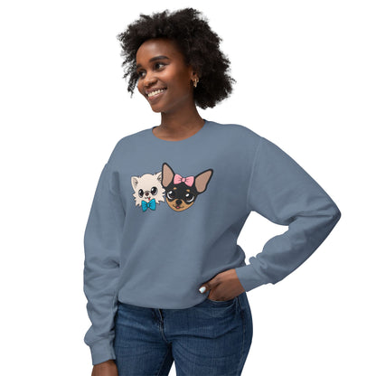 Chihuahua Bow Crewneck Sweatshirt