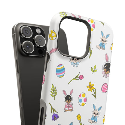 Cedric & Maya Easter Pattern Magnetic Tough Phone Case