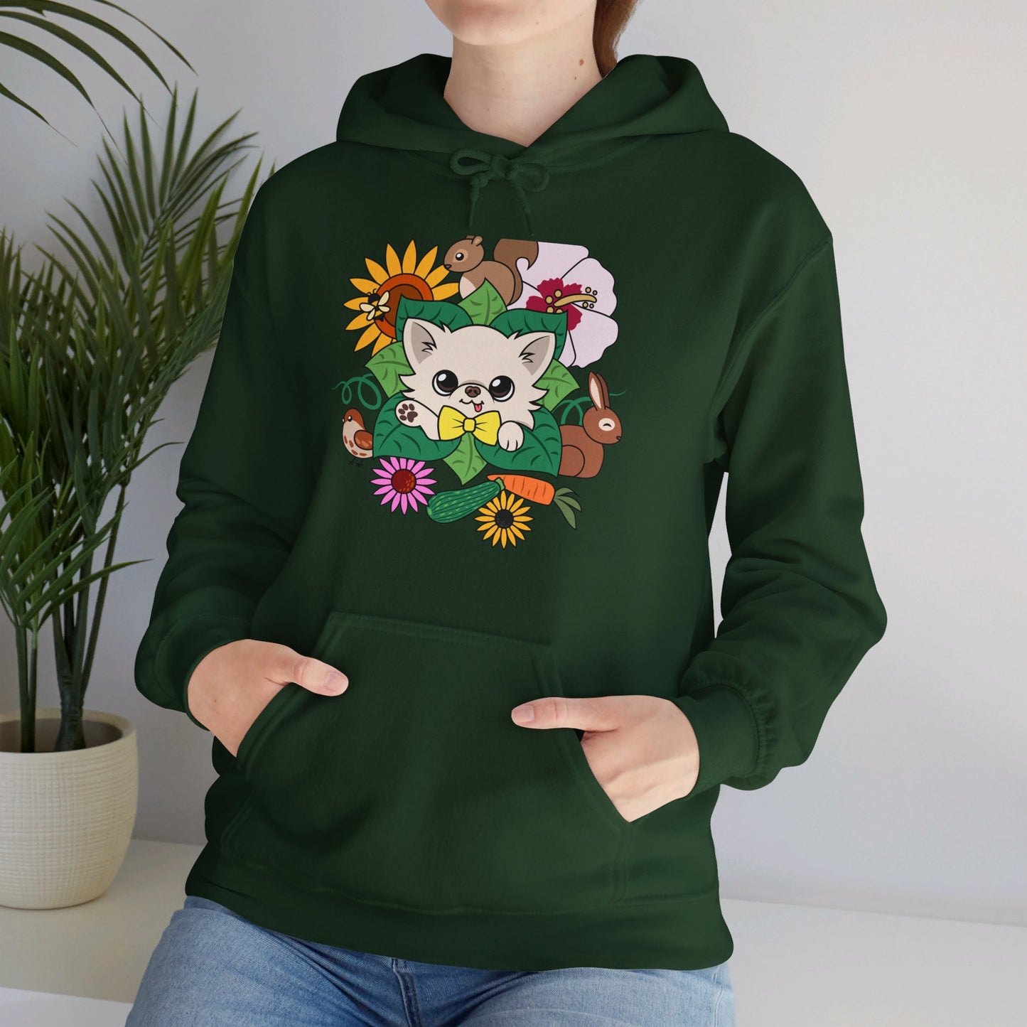 Sudadera con capucha del tour por el jardín de Cedric